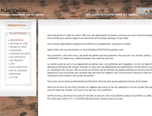 Tablet Screenshot of plantemania.com